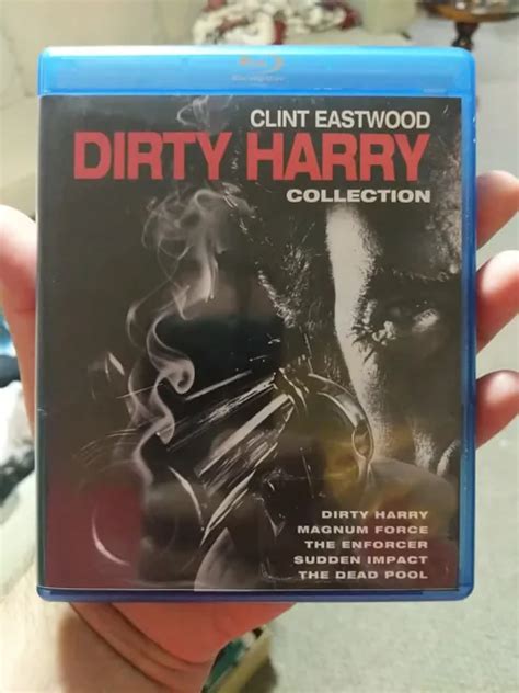 Dirty Harry Collection Blu Ray Clint Eastwood Magnum Force Enforcer