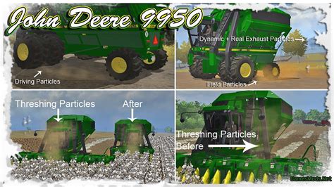 John Deere 9950 Cotton Harvester V12