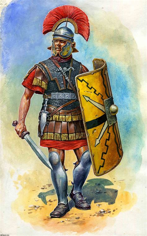 Roman centurion- by Александр Ежов | Roman armor, Roman centurion