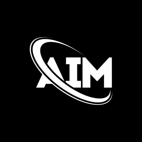 Aim Logo Aim Letter Aim Letter Logo Design Initials Aim Logo Linked