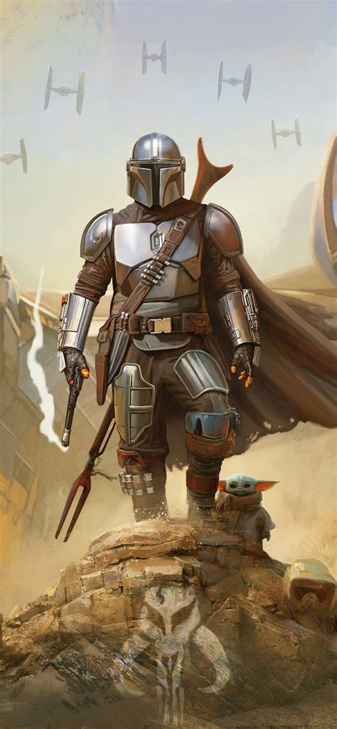 1242x2688 The Mandalorian Star Wars Official 4k Iphone Xs Max Hd 4k