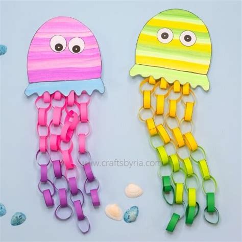 Easy Ocean Animal Crafts For Kids Crafts By Ria