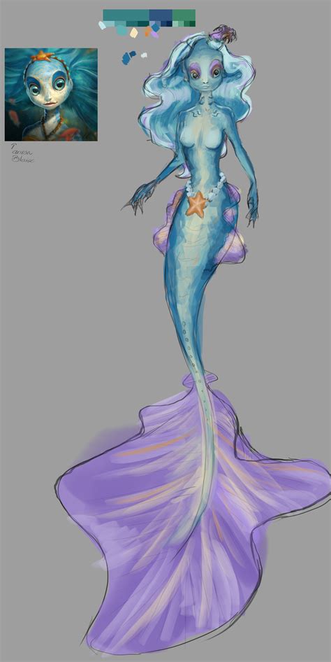 Artstation Mermaid Study