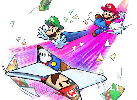 Mario And Luigi Paper Jam Bros Reviewed Stuck Between Two Worlds