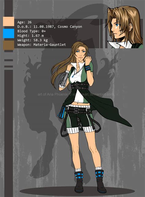 Ff7 Oc Aria Phoenix 35 By Split Heart On Deviantart