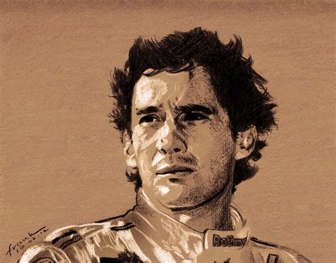 Ayrton Senna Sketch At Explore Collection Of