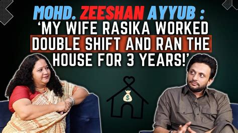 Mohd Zeeshan Ayyub ‘people Are Now Giving Gaalis To My Wife Rasika Agashe Youtube