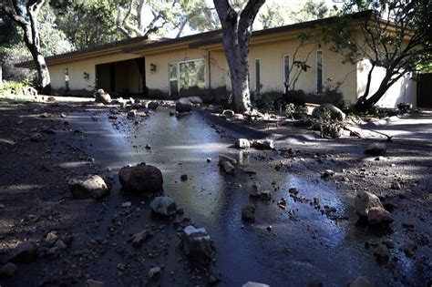 17 Killed Hundreds Feared Missing California Mudslides Are What