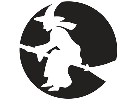 Printable Witch Pumpkin Carving