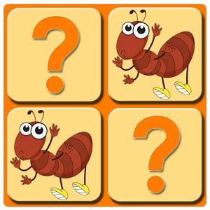 Memory Game for Kids – Insects png image