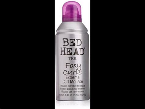 TIGI Bed Head Foxy Curls Extreme Curl Mousse 8 45 Ounce YouTube