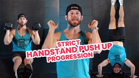 Strict Handstand Push Up Progression 3 Steps Youtube