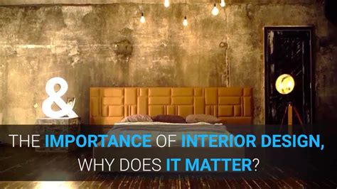 Why Interior Design Matters Youtube