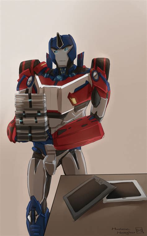 Tfp Orion Pax Sketch By M Hourglass On Deviantart