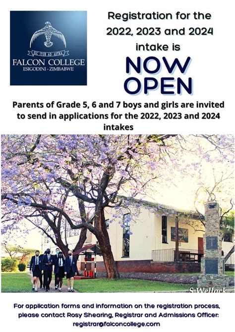 Falcon College Registration For The 2022 2023 And 2024