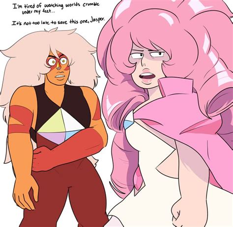 Here I Picked The Jasper Hanging Out With Rose One Steven Universe Steven Universe Comic