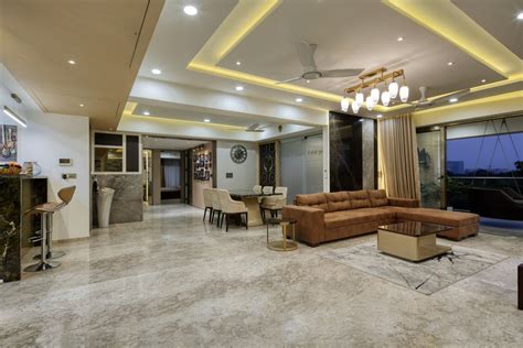 This 4 Bhk Apartment Interior Design Is Luxurious And Functional — Best
