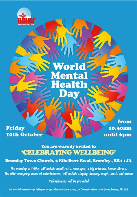 World Mental Health Day Celebrating Well Being