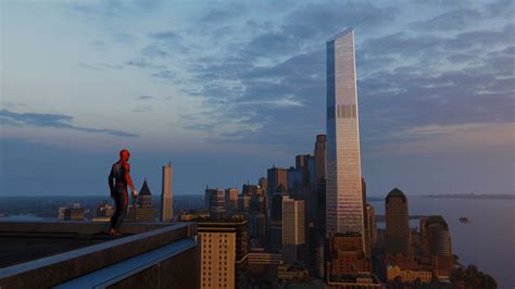 Spiderman Wallpaper Get Spider Man Ps4 Twin Towers Background