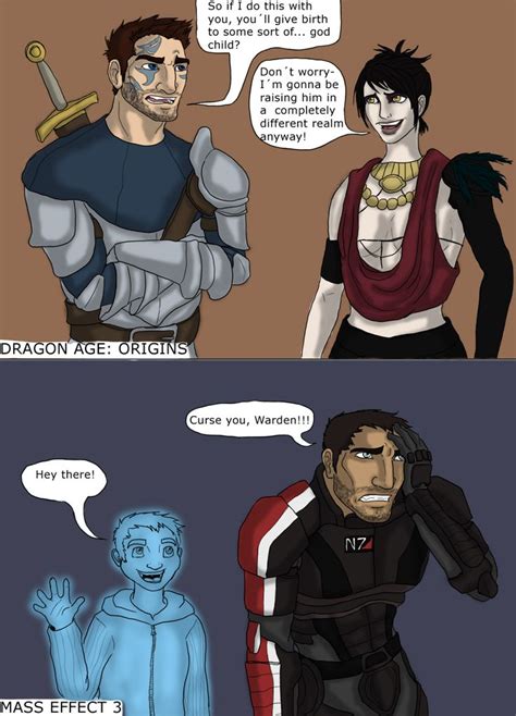 There Is A Connection By Lilchimp On Deviantart Dragon Age Mass