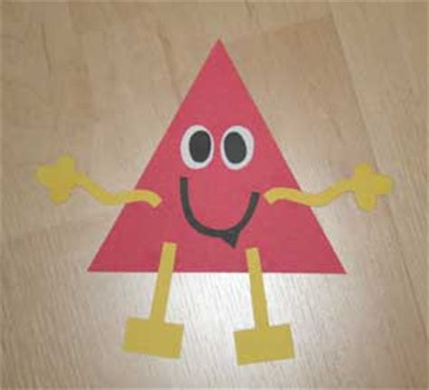 Triangle Shape Monster Craft | All Kids Network