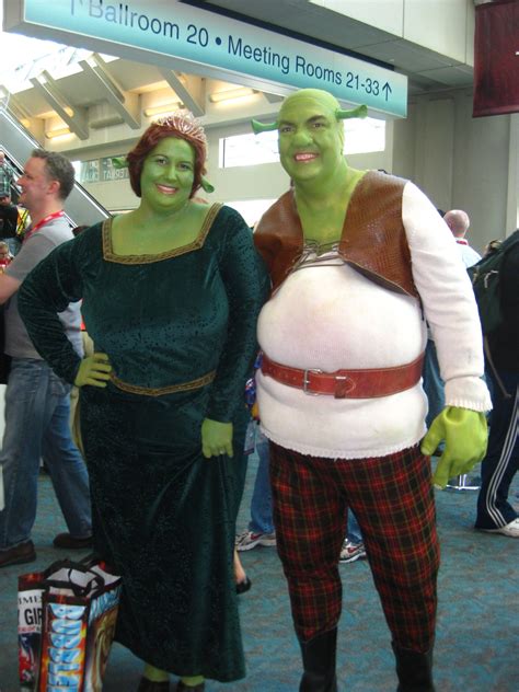 Cosplay De Shrek And Princess Fiona Bravo U R Plus Size Halloween