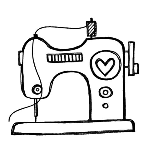 Riscos graciosos Cute Drawings Máquinas de costura Sewing machines