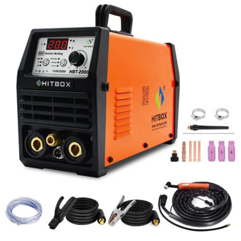 Hitbox Tig Welder V Igbt Inverter Hf Mma Tig Arc Welding