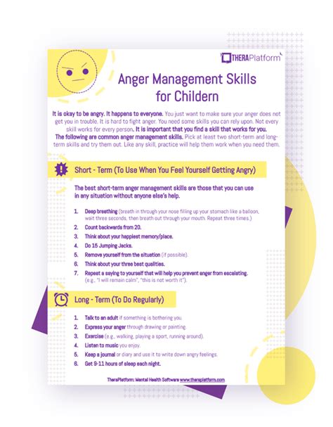 anger management packets anger management bccs brandywine counseling community services
