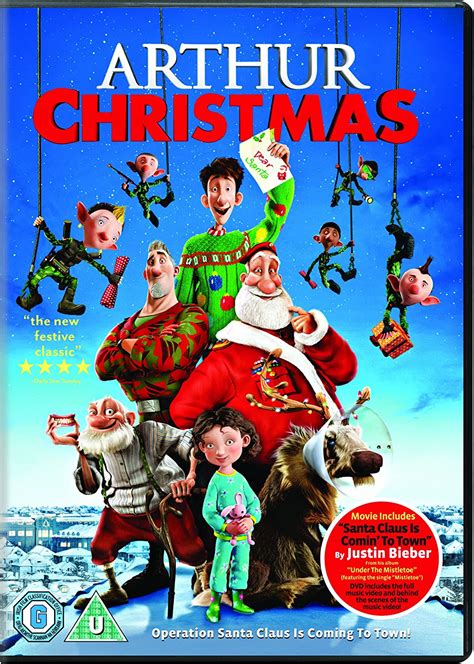 Arthur Christmas Dvd 2011 Uk James Mcavoy Bill Nighy