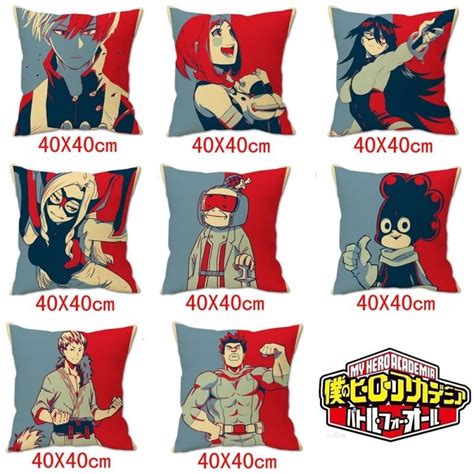 My Hero Academia Pillow Cases 8 Variations V1 Price 1000 And Free Shipping Animefunny