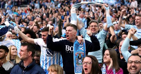 Coventry City Fans At Wembley Ericvisser