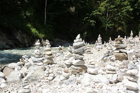 Hd Wallpaper Stone Forest Cairn Stacked Stones Tower Stone Tower