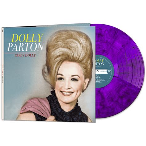 Dolly Parton Early Dolly Purple Marble Vinyl Cleopatra Records Store