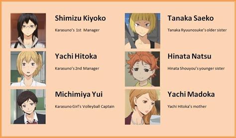 Haikyuu Characters Names Haikyuu Season 4 Part 2 Cast Revealed What