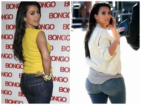 The Iconic Kim Kardashian Booty Is Gone Did She Remove Her Implants Celebrity A To Z
