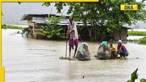 Assam Flood Situation Worsens Silchar Submerged In Water Since One Week 2492 Lakh People