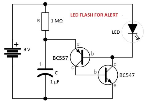 Simple 12v Led Flasher Circuit Diagram Iot Wiring Diagram