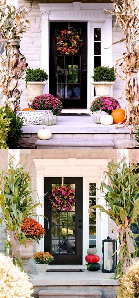 25 Splendid Front Door Diy Fall Decorations Page 2 Of 3 A Piece Of