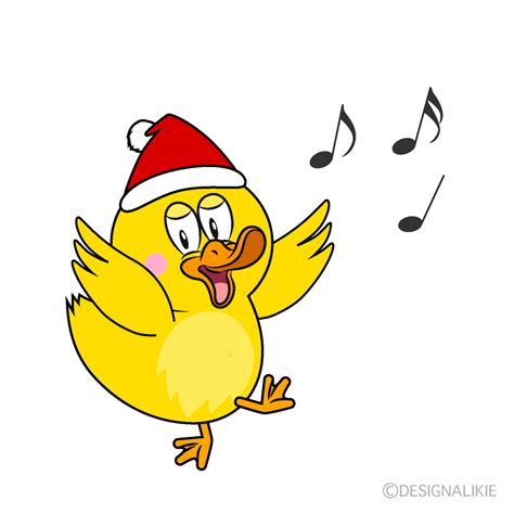Free Duck Christmas Cartoon Image｜charatoon