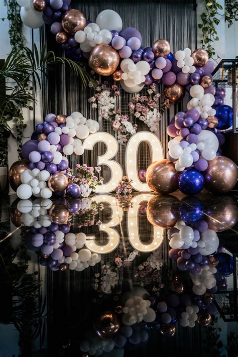 Buy purple birthday decorations products and get the best deals at the lowest prices on ebay! Rose gold, purple and white balloon garland by Stylish ...