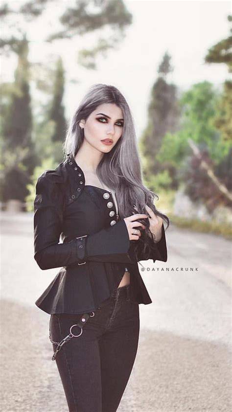 Beautiful Dayana Crunk Goth Fashion Punk Gothic Girls Goth Fashion