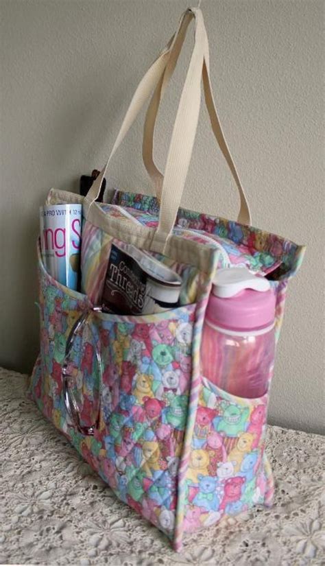The Quilted Carryall Tote Bag Craftsy Tote Bag Pattern Free Tote