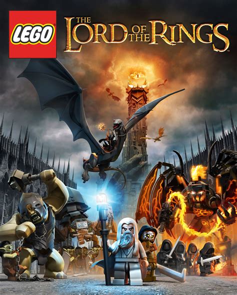 Lego Lord Of The Rings Video Game Villain Art