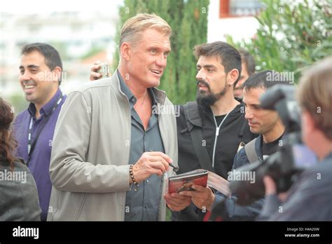 Sitges Spain Th October Actor Dolph Lundgren Attending Don