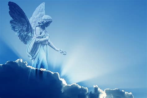 Beautiful Angel In Heaven Stock Photo Download Image Now Istock