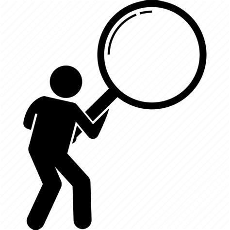 Checking Holding Investigating Magnifying Glass Searching Finding