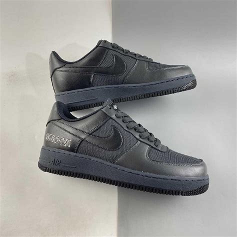 Nike Air Force One Gore Tex Blackbarely Grey Ct2858 001 Anthracite