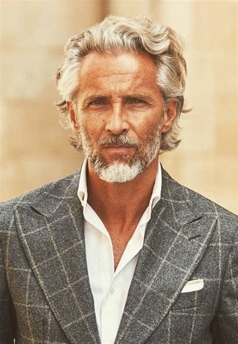 Ben Desombre Older Mens Hairstyles Grey Hair Men Hair And Beard Styles