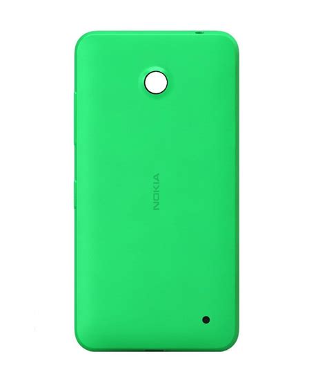 Nokia Back Cover For Lumia 630 Green Plain Back Covers Online At Low
